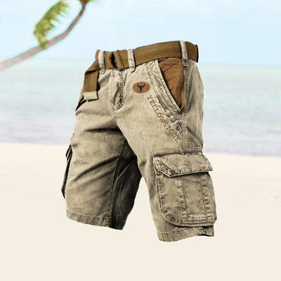 Thage | Yellowstone Cargo Shorts til Mænd