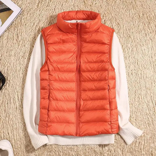 Johanne™ | Stilfuld Dame Puffer Vest