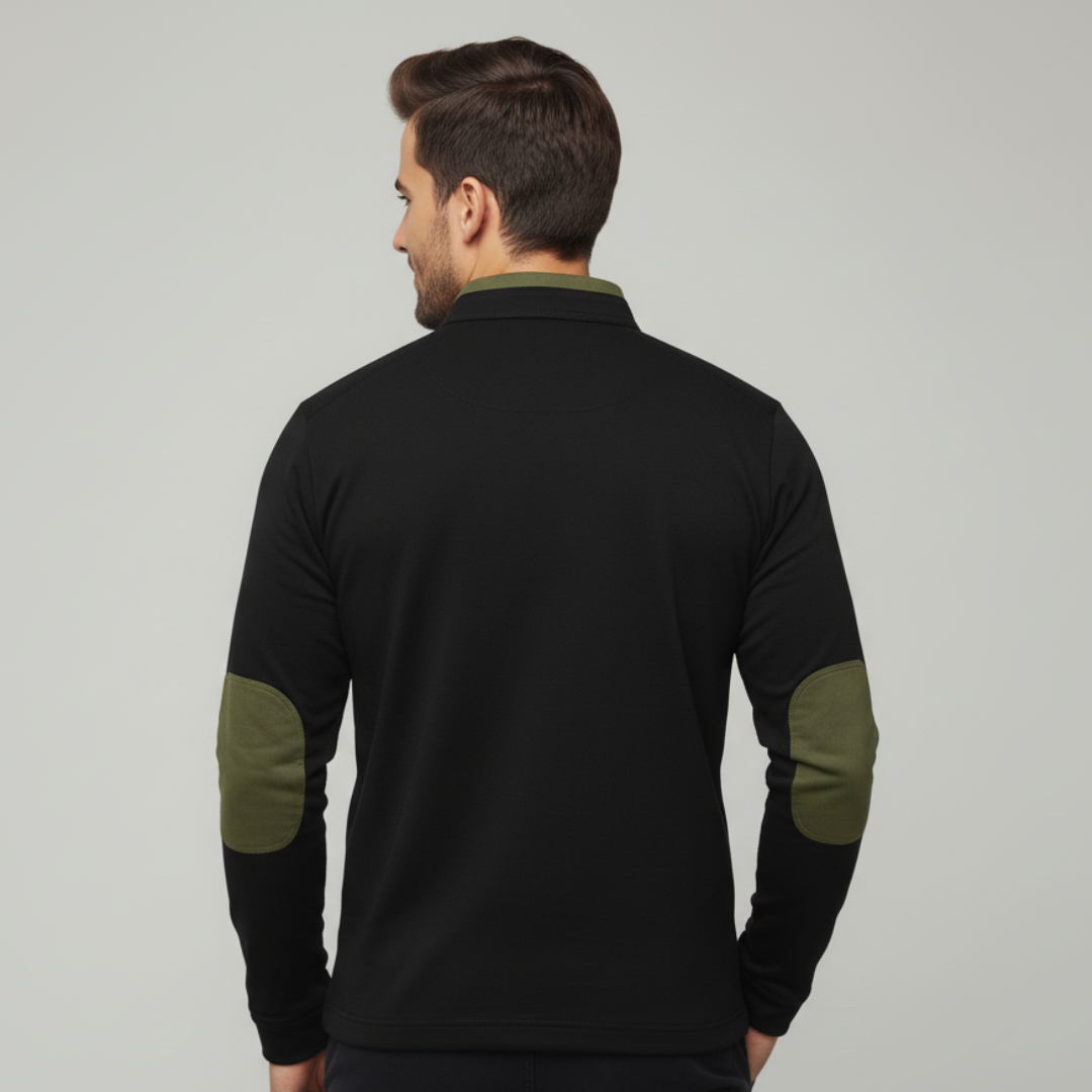 Johnny – Eksklusiv Herre V-hals Striktrøje