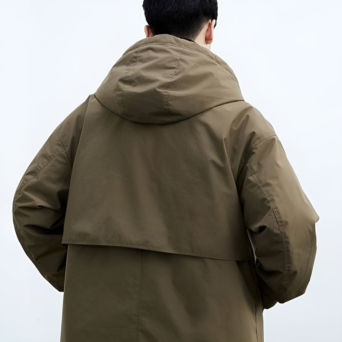 Skyris™ | Moderne Lang Frakke med Hætte