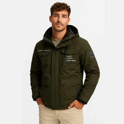 FYOW™ | Vandtæt Herrejakke til Efterår og Vinter