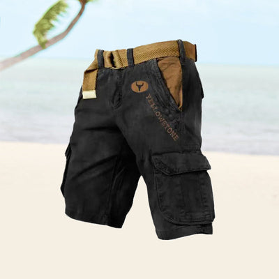 Thage | Yellowstone Cargo Shorts til Mænd