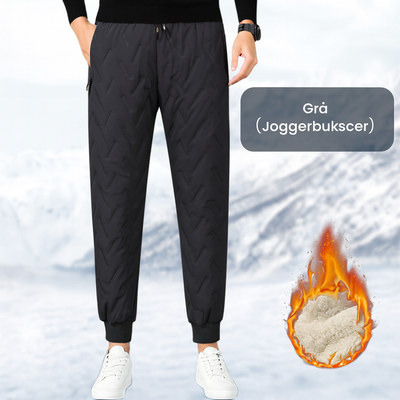 Premium Unisex Vandtætte Bukser med Fleecefor