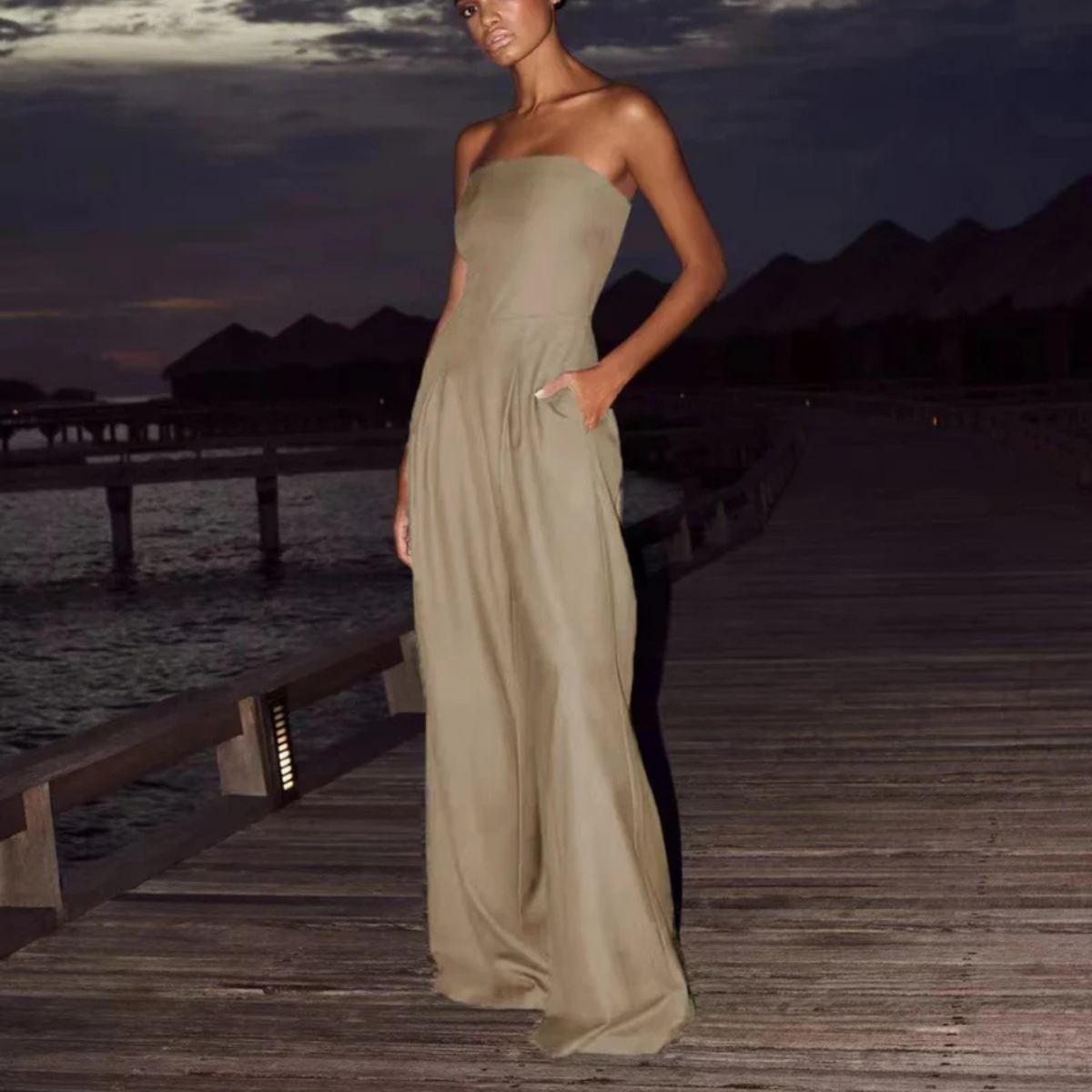 Lucy | Jumpsuit Viral & flatterende