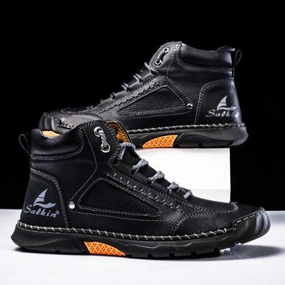 Milan™ | Læder high-top sko