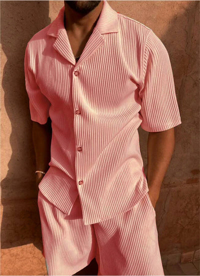 Vilhelm | Stilfuldt og Afslappet Ribbet Sæt