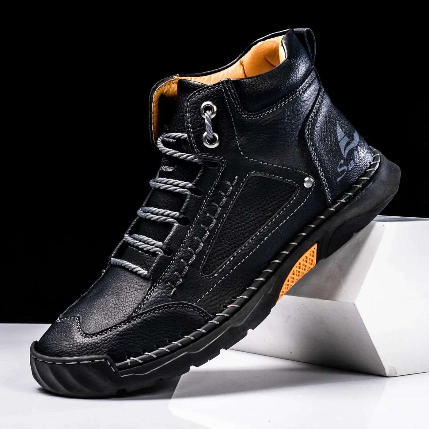 Milan™ | Læder high-top sko