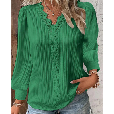 Lilly™ | Plisseret bluse