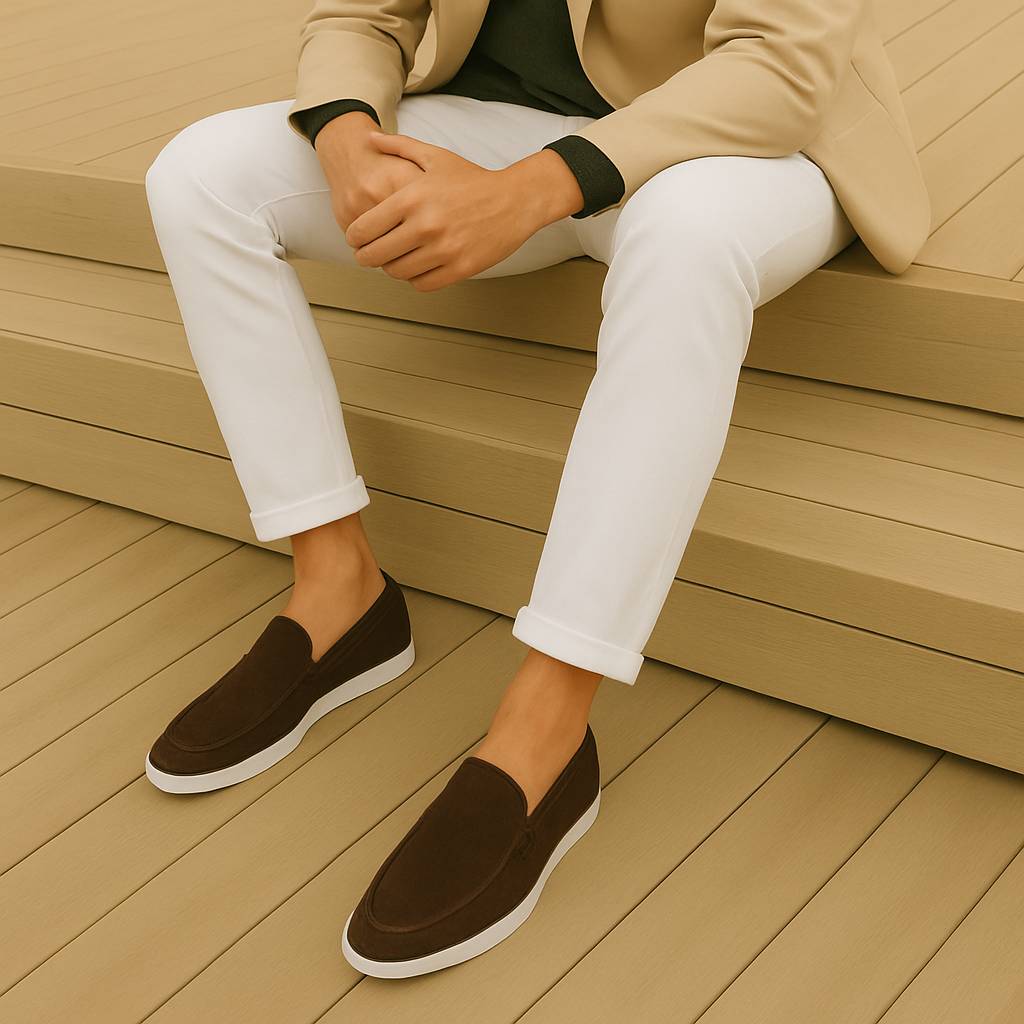 Sønder | Elegant Ruskindsloafers